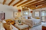 Principle Bedroom King bed with terrace